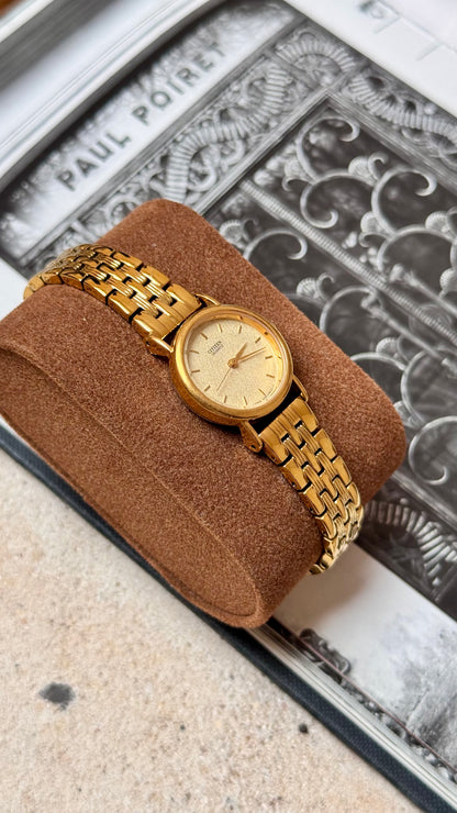 Classic Citizen Vintage Watch - 18ct Gold Plated