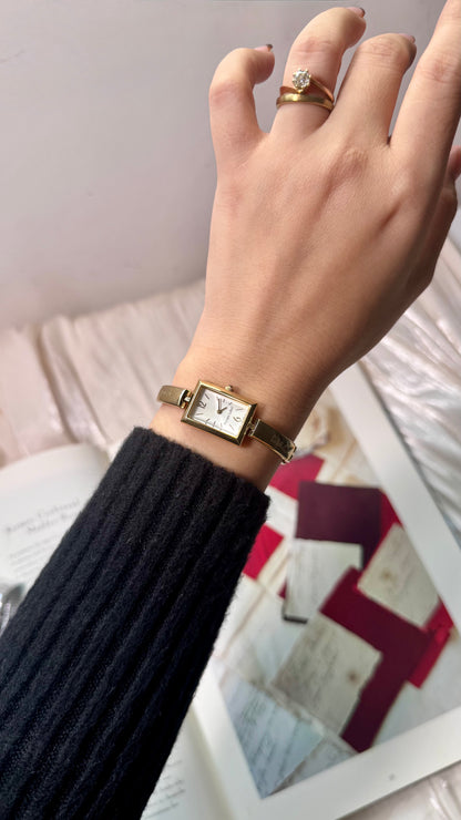 Dainty Gold Tone Watch Collection 1990s