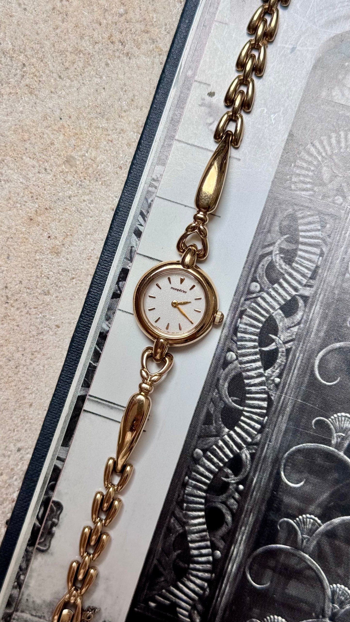 Monpérier - Ricoh Vintage Watch 1990s, gold plated