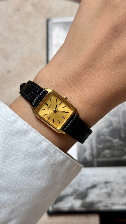 Classic Seiko Vintage Watch 1982 - Gold plated