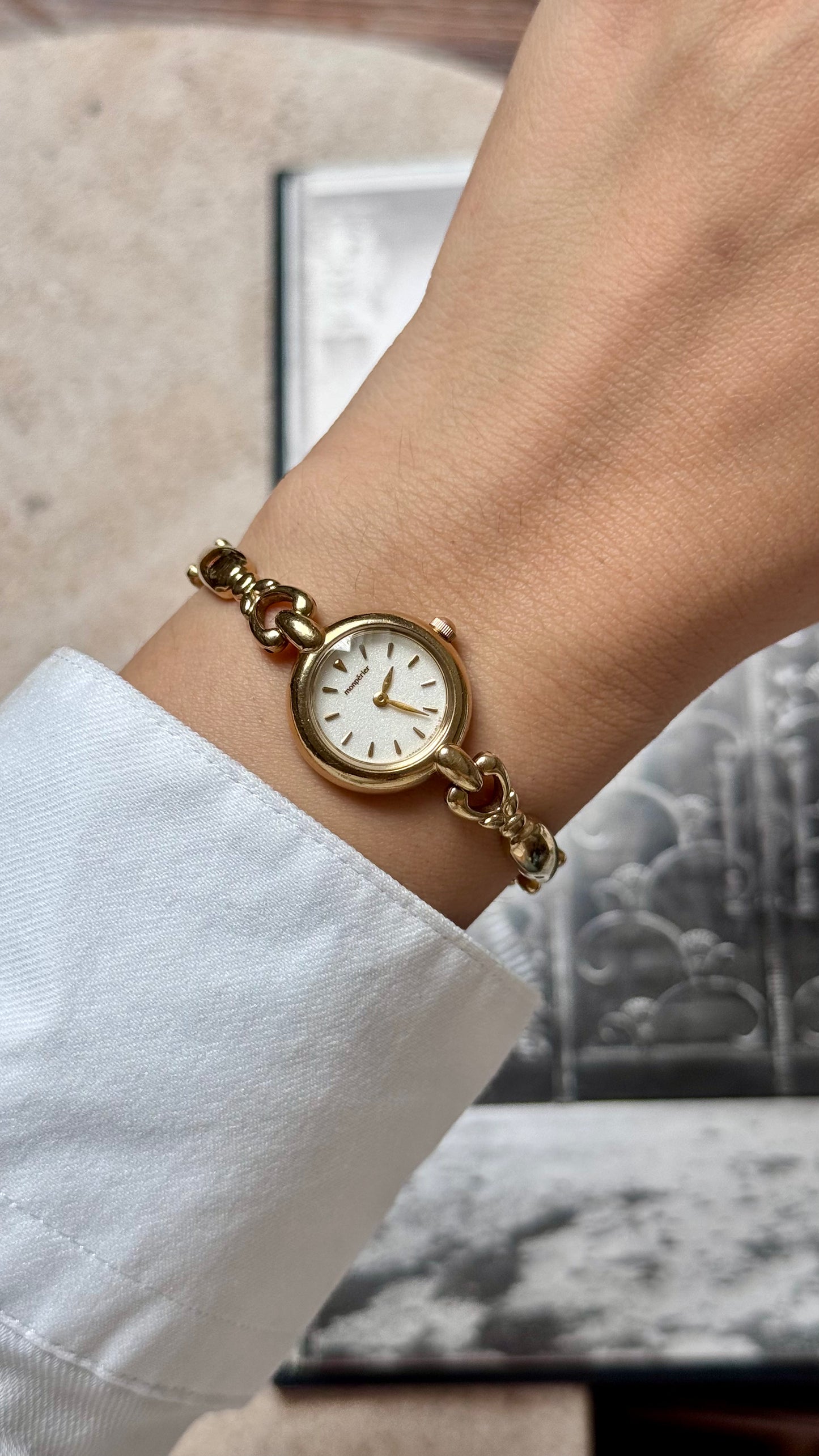 Monpérier - Ricoh Vintage Watch 1990s, gold plated