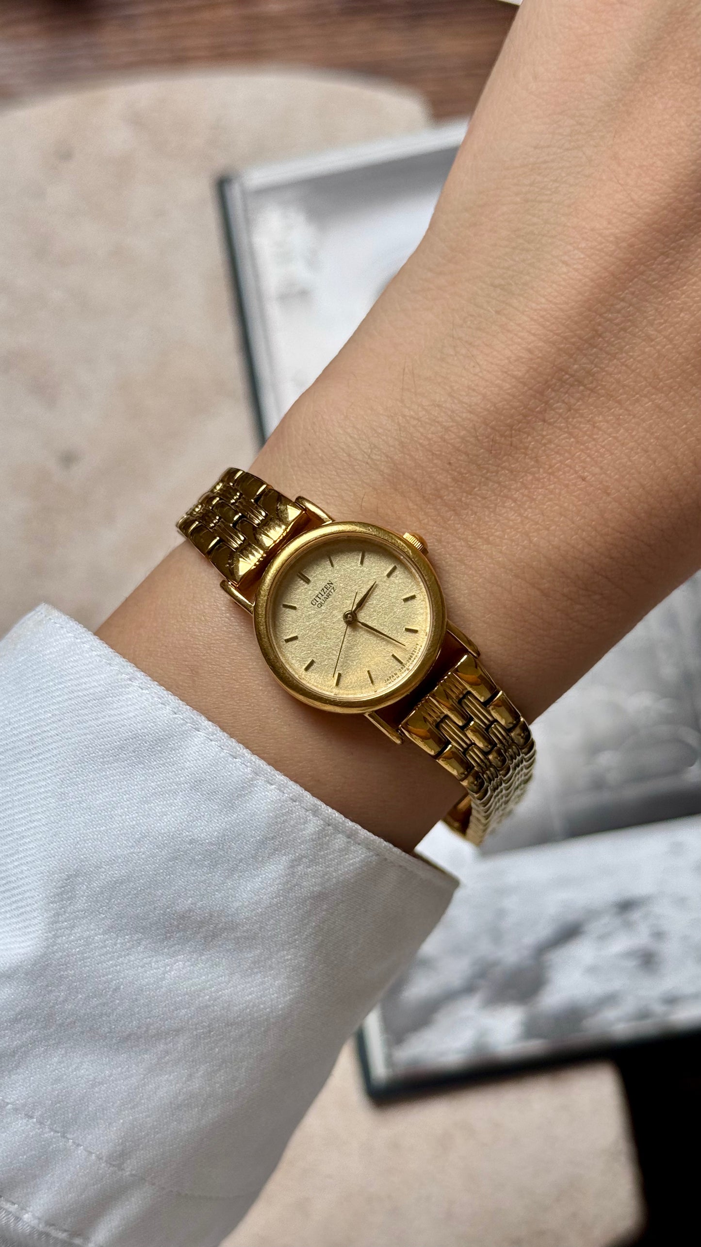 Classic Citizen Vintage Watch - 18ct Gold Plated