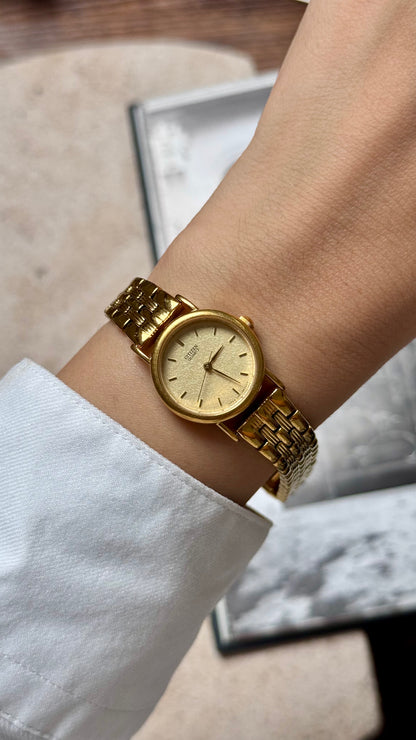 Classic Citizen Vintage Watch - 18ct Gold Plated