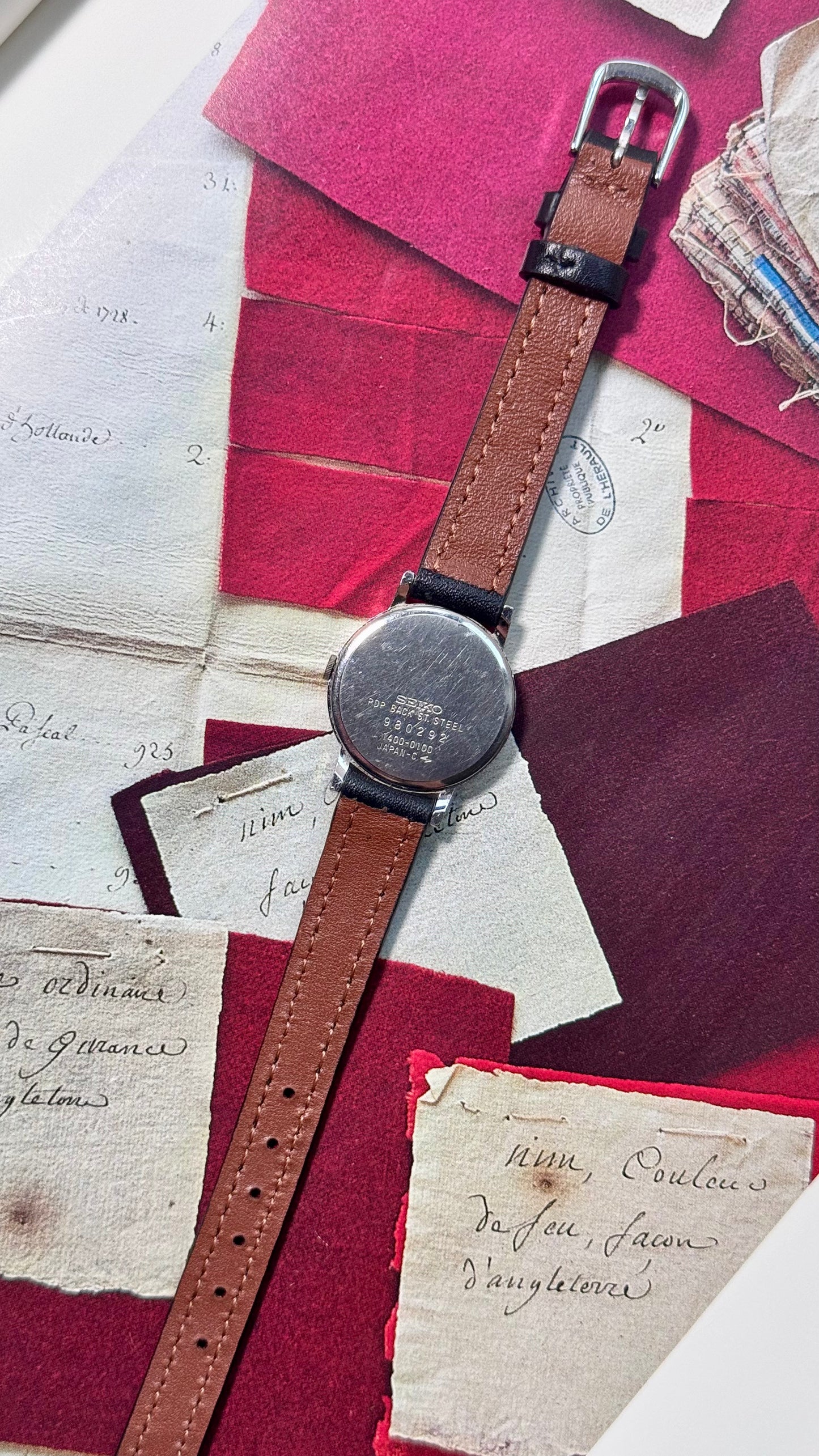 Seiko vintage watch 1989 - Palladium plated