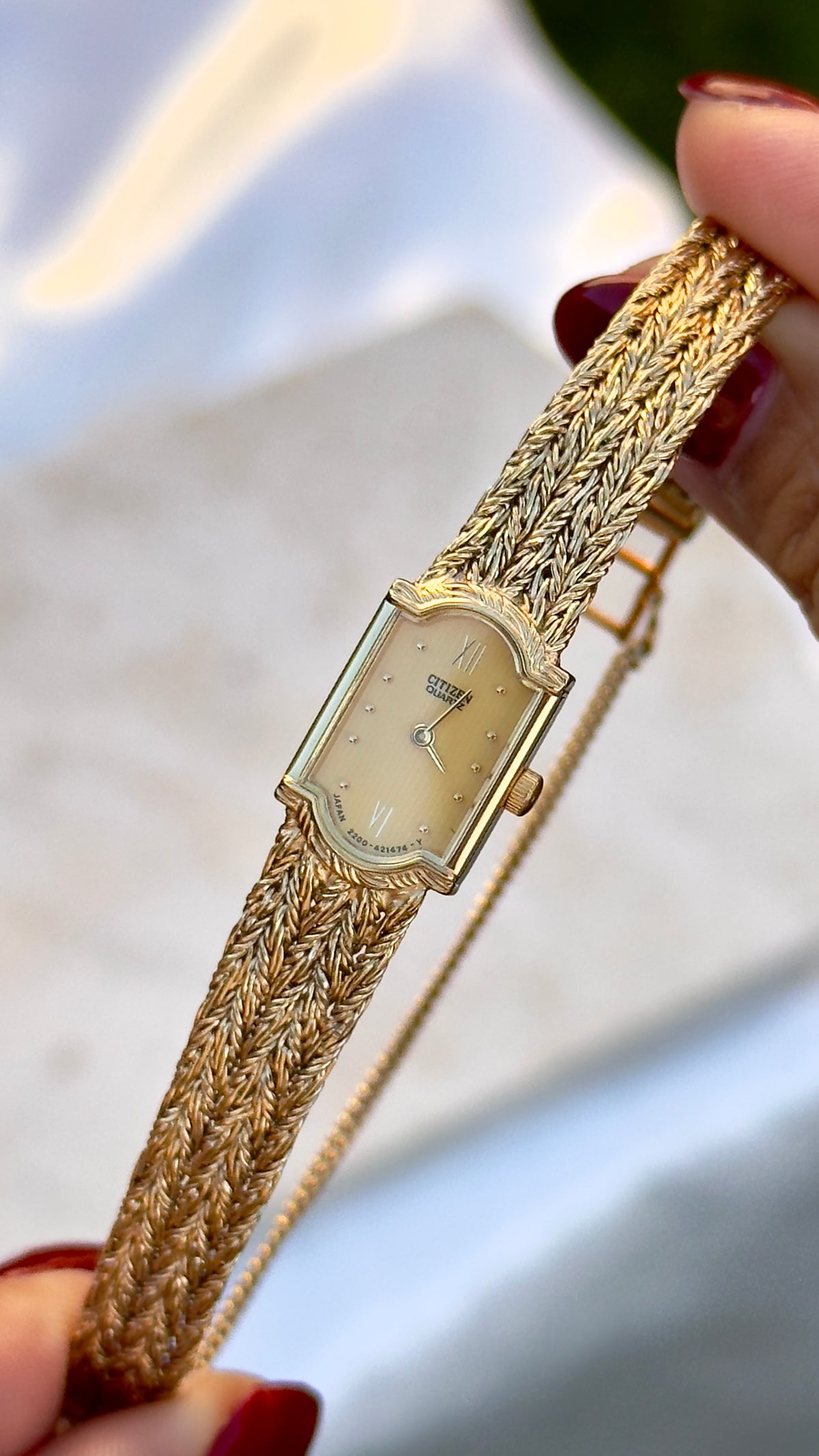 Ultra Rare Citizen Watch 1986 - gold plated