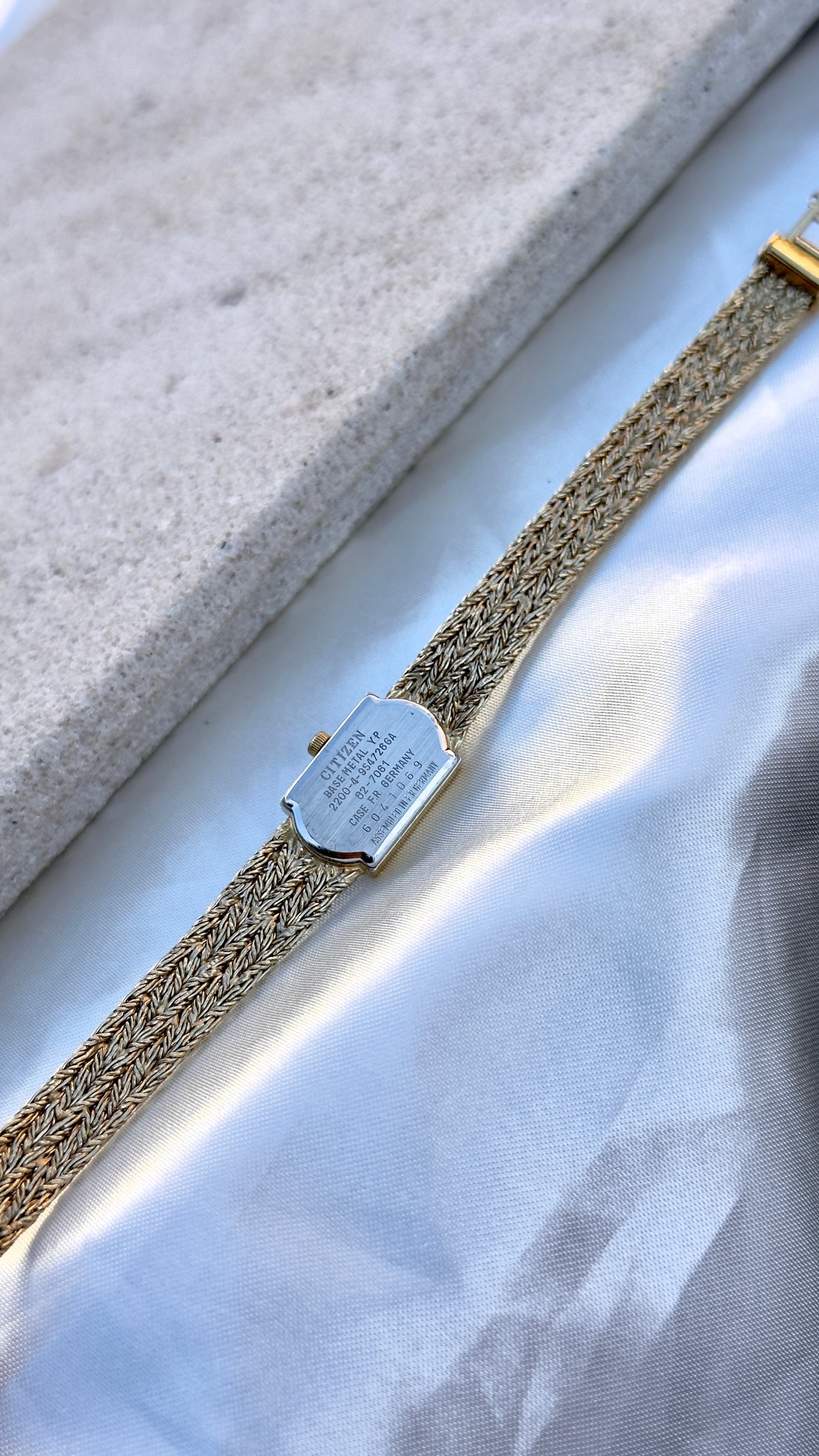 Ultra Rare Citizen Watch 1986 - gold plated