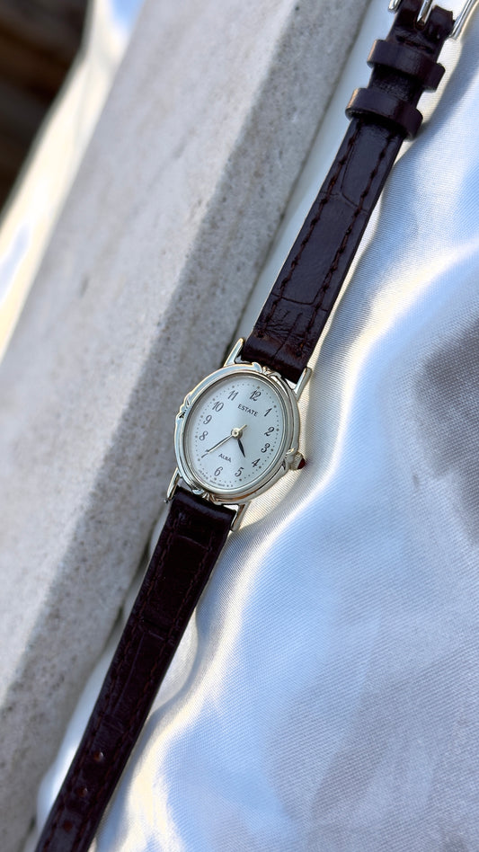 Seiko Alba 1993 Oval Dial Vintage Watch - Gold Plated