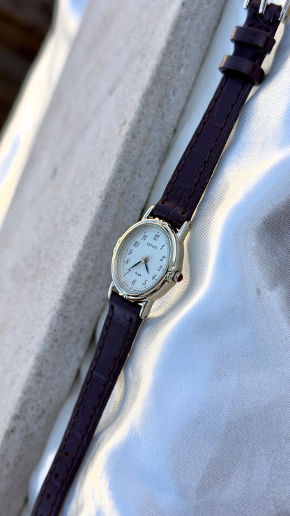 Seiko Alba 1993 Oval Dial Vintage Watch - Gold Plated