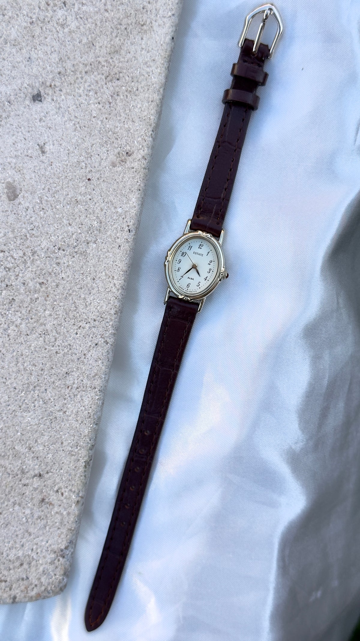 Seiko Alba 1993 Oval Dial Vintage Watch - Gold Plated