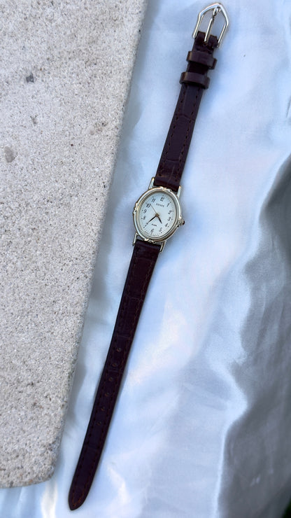 Seiko Alba 1993 Oval Dial Vintage Watch - Gold Plated