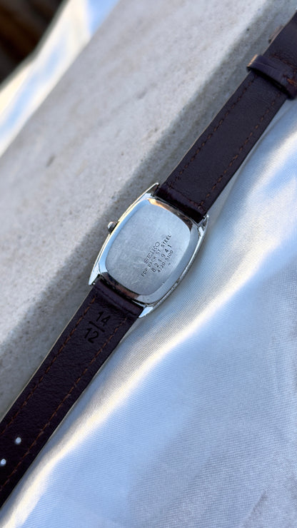 Vintage Seiko Chariot Tank Watch 1978