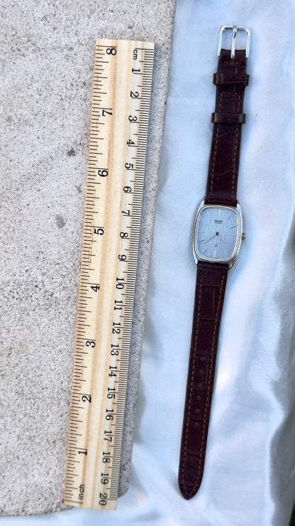Vintage Seiko Chariot Tank Watch 1978