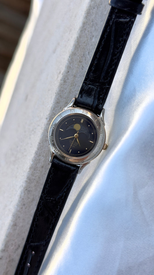 Super Rare Vintage Seiko Alba Watch- Moon Calendar