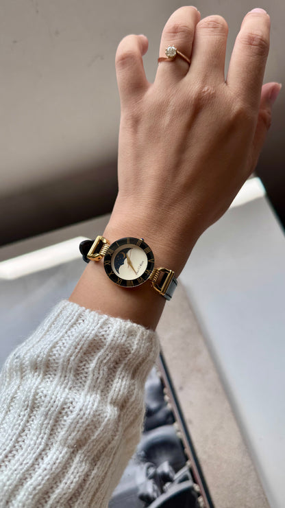 Pola Sun&moon vintage watch 1990s