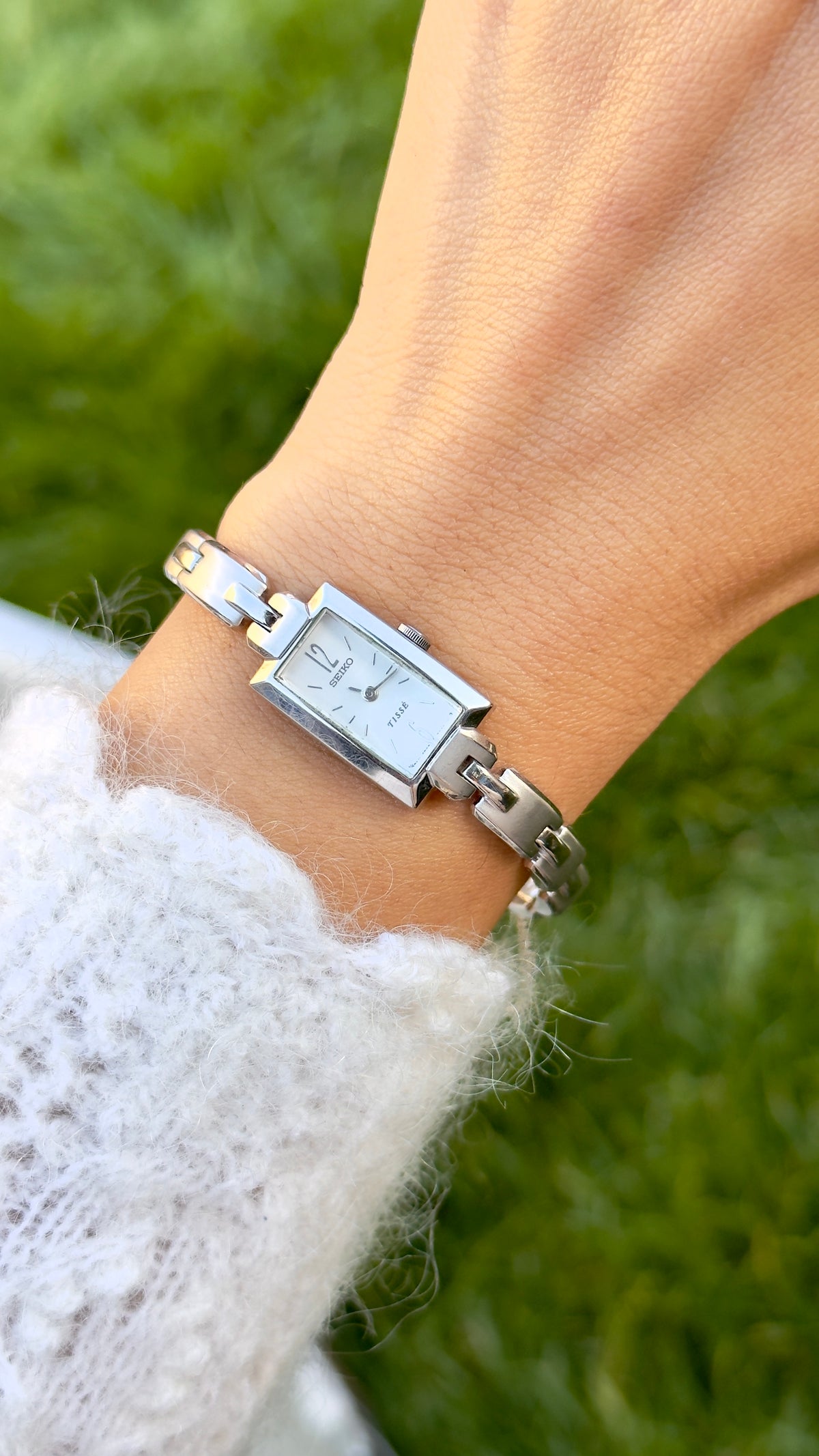 Birth Year Seiko Vintage Watch - Silver Edition - | Personalized Gift for Her