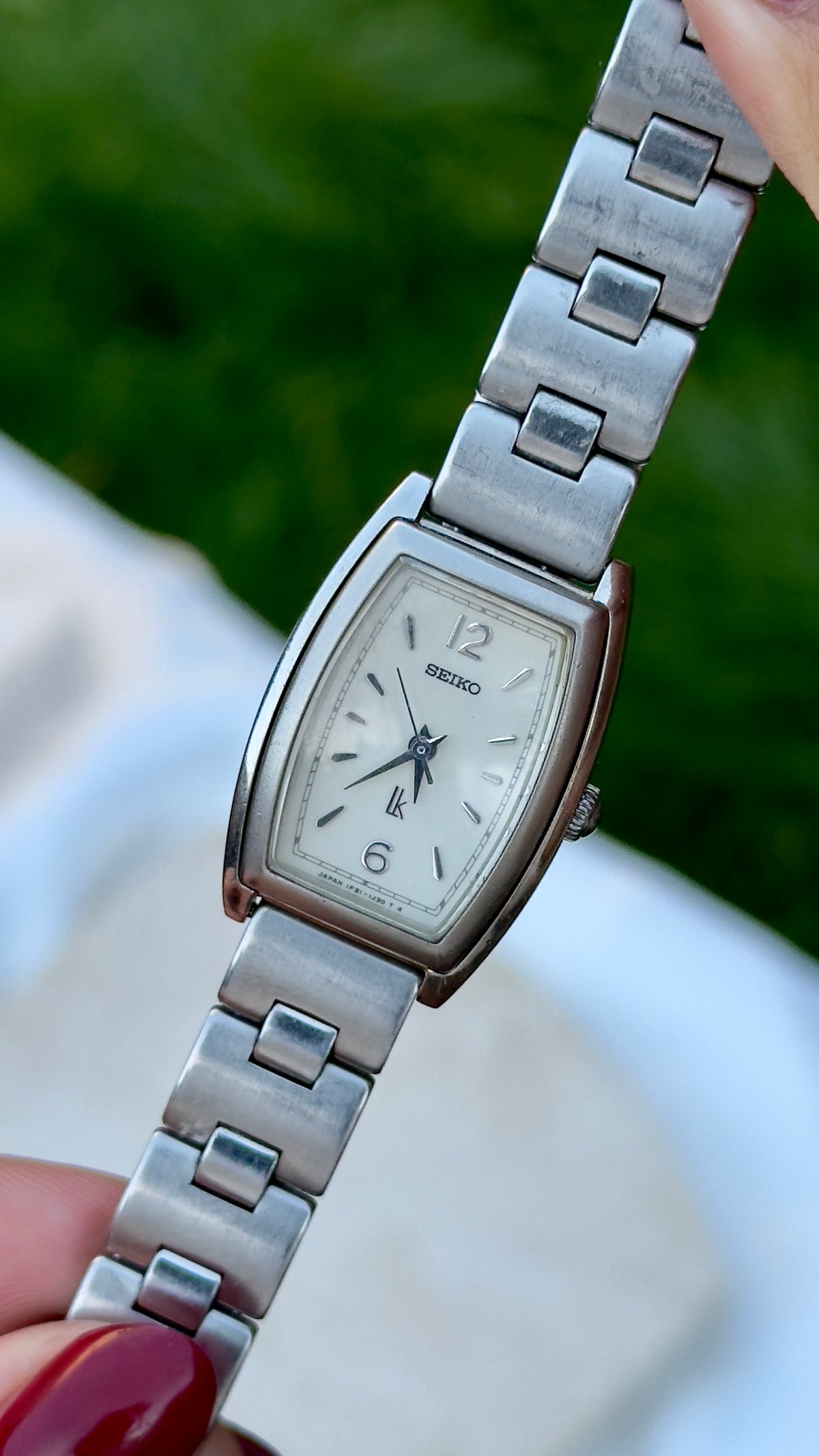 Birth Year Seiko Vintage Watch - Silver Edition - | Personalized Gift for Her