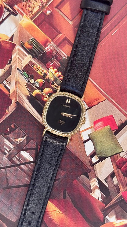 Vintage Seiko Socie 1976 Watch - Gold Plated