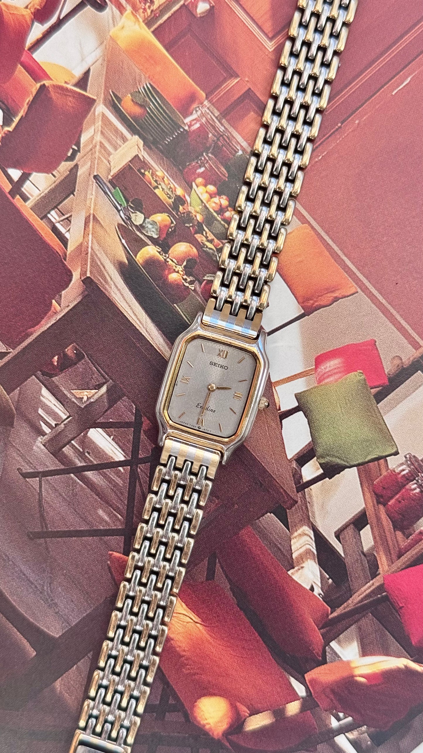 Rare Vintage Seiko Exceline Watch 1997