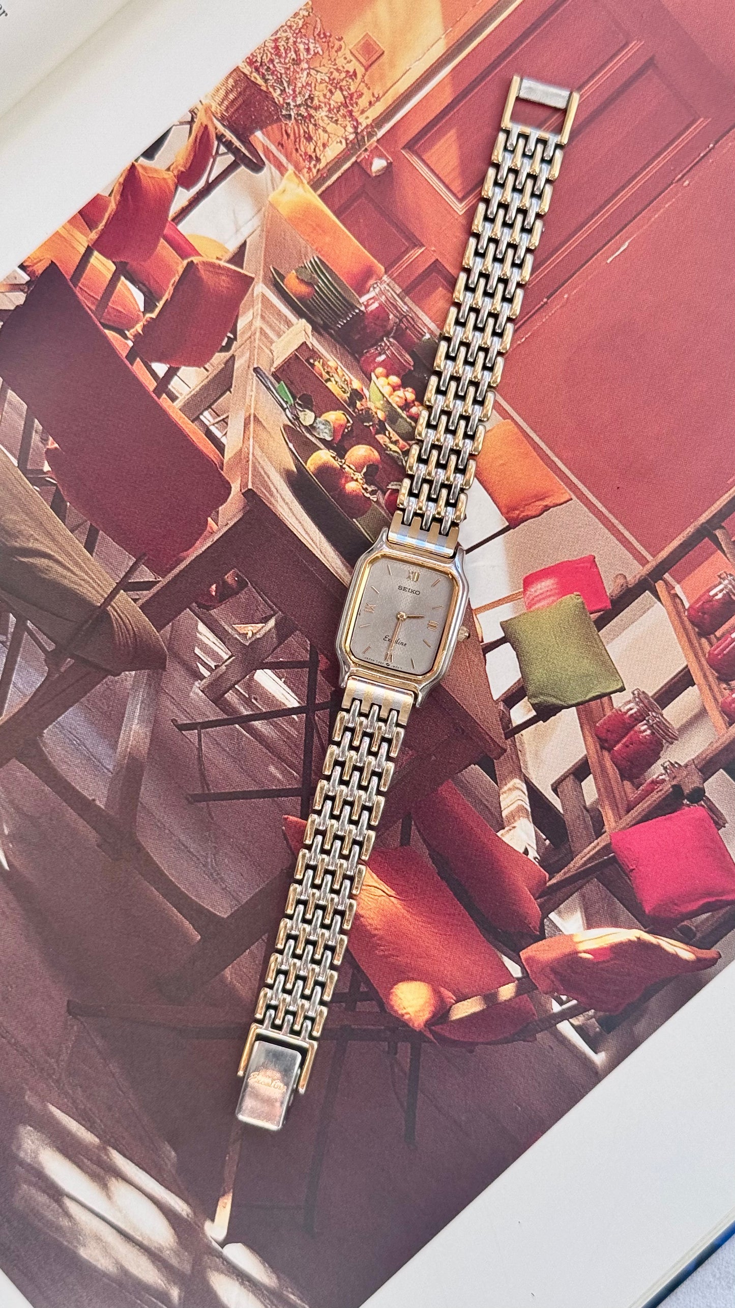 Rare Vintage Seiko Exceline Watch 1997