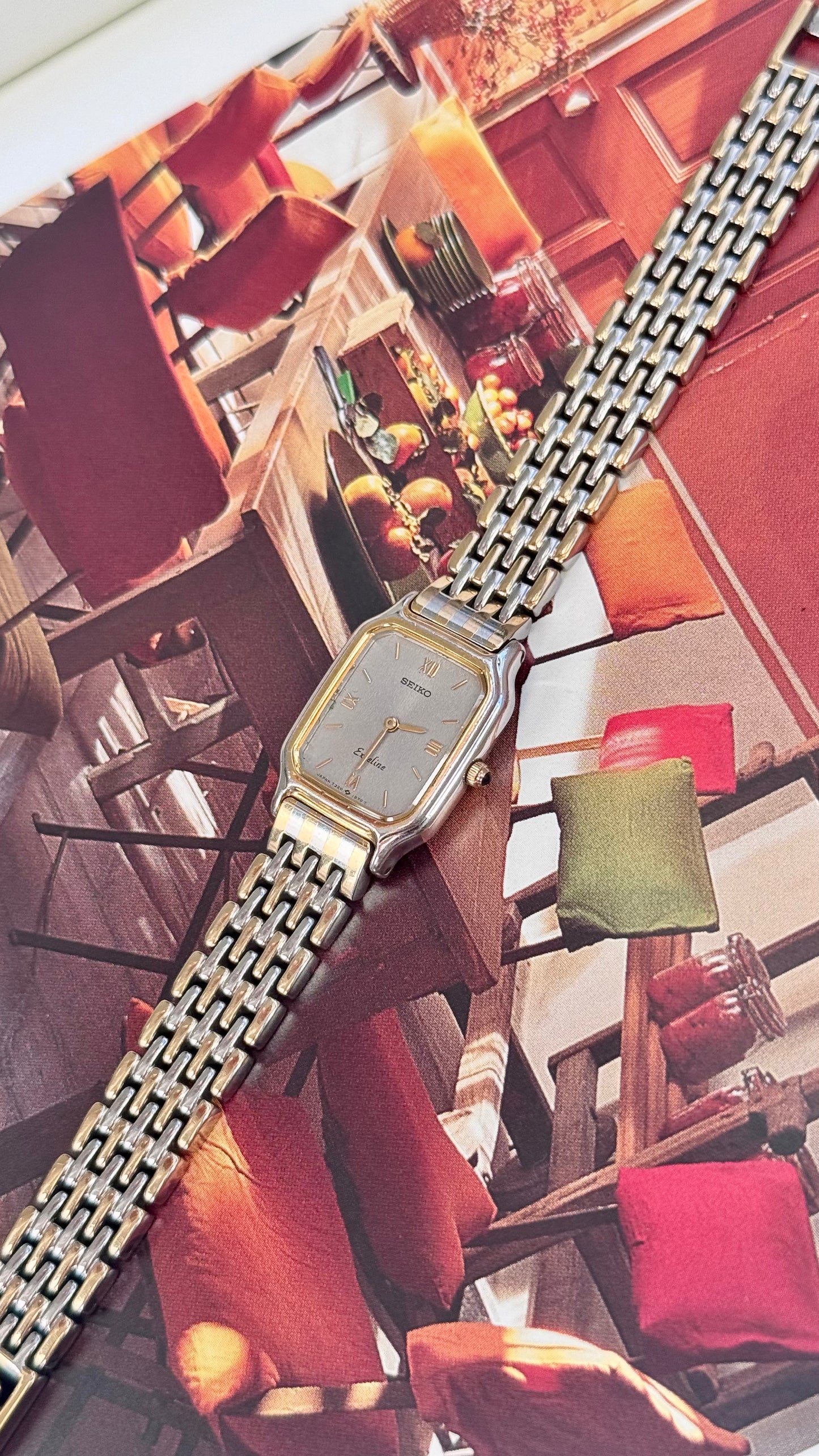 Rare Vintage Seiko Exceline Watch 1997