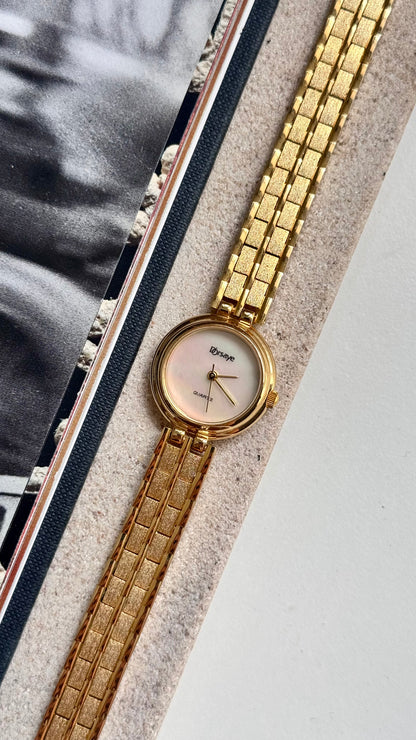 Dorsaye vintage watch - Mother of pearl dial