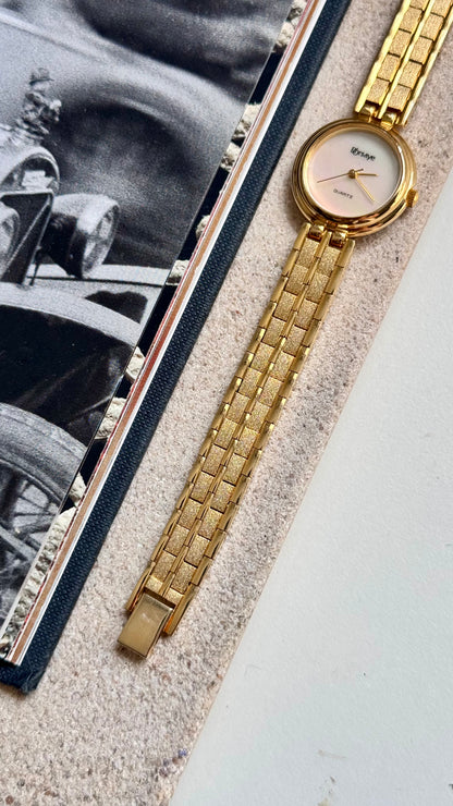 Dorsaye vintage watch - Mother of pearl dial
