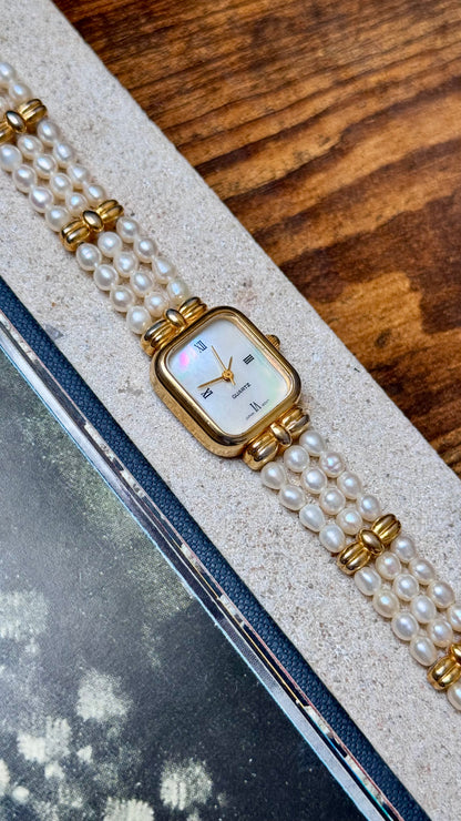 Japanese Fresh Water Pearl Vintage Watch