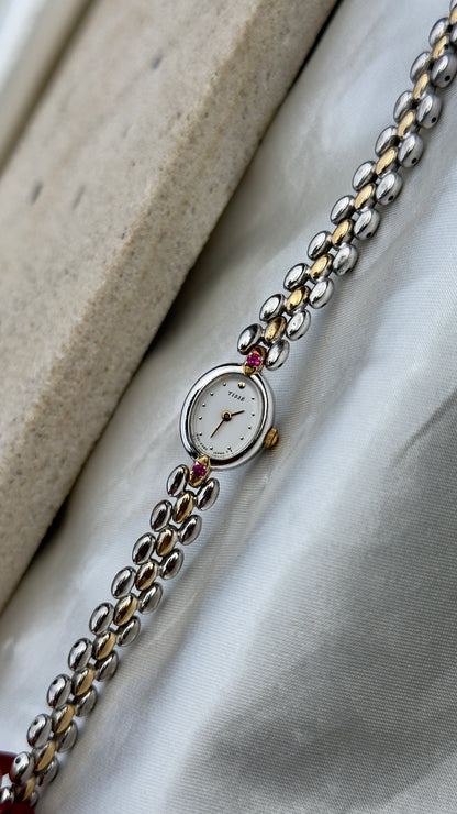 Seiko Vintage Watch - Rubies and Sapphires (Sold separately)