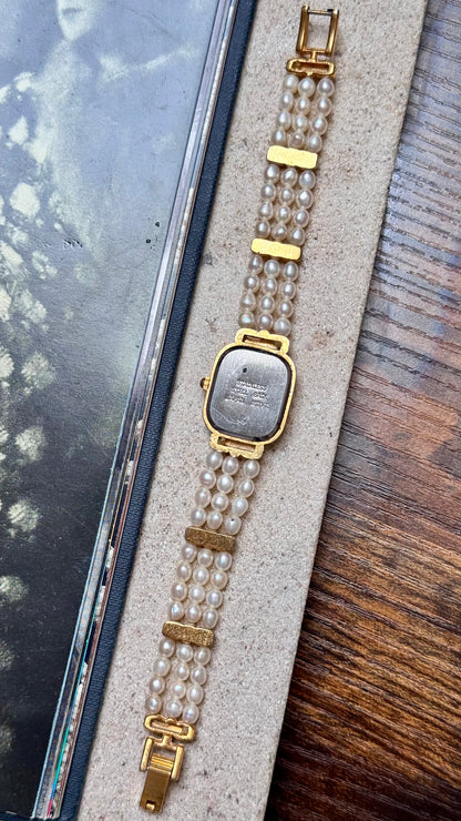 Japanese Fresh Water Pearl Vintage Watch