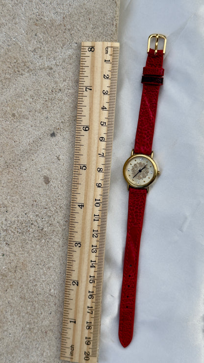 1200th Anniversary Commemorative Watch of Heian Capital (Kyoto) 1994 - mandala lotus pattern dial