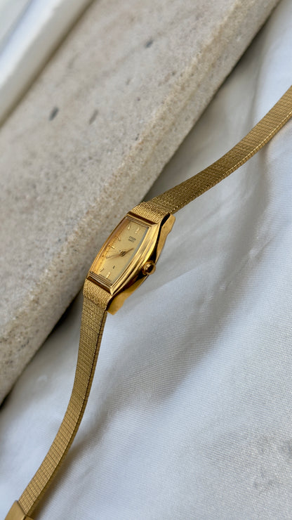 1991 Classic Citizen Vintage Watch - 18ct Gold Plated