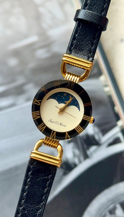 Pola Sun&moon vintage watch 1990s