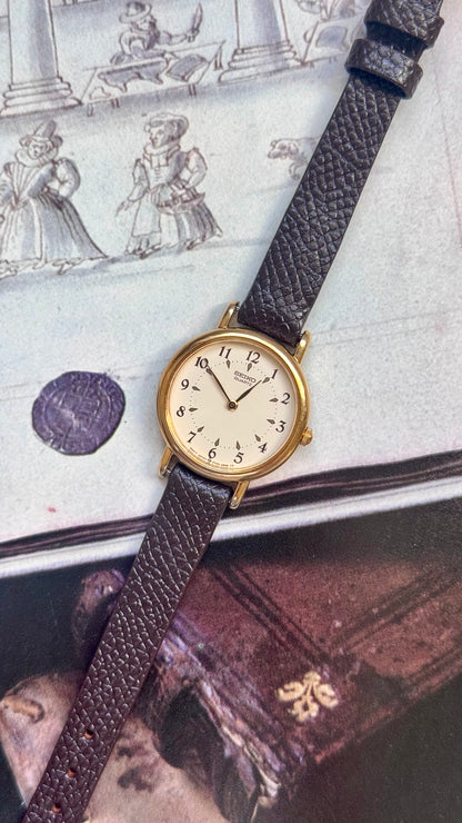 Vintage Seiko 1999 Watch - Gold Plated