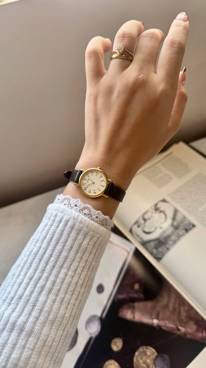 Vintage Seiko 1999 Watch - Gold Plated