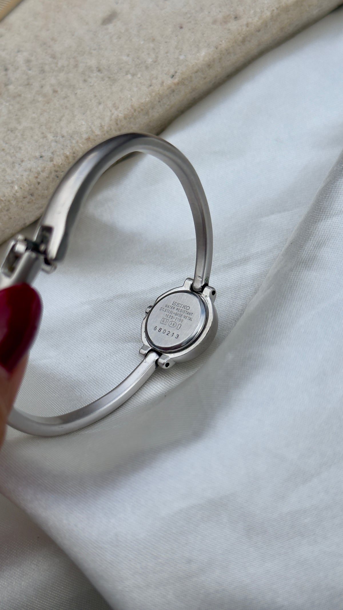 Super Rare Seiko Vintage Bangle Watch 1996