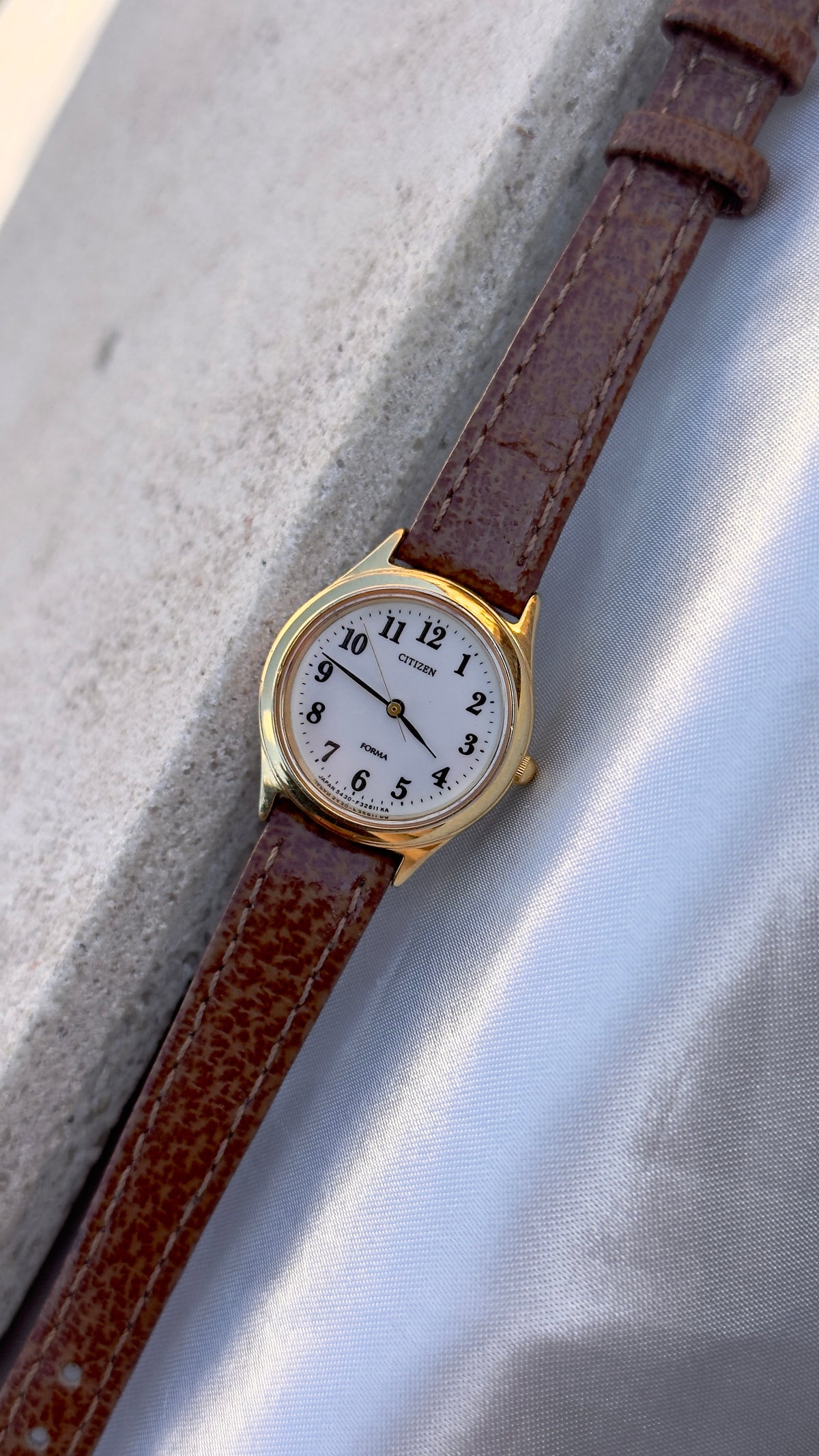 Citizen Forma Vintage Watch 1992 - 30 Micron Gold Plated
