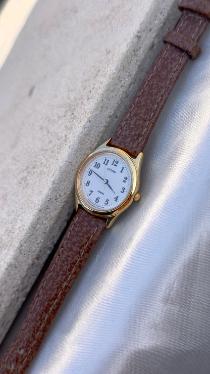 Citizen Forma Vintage Watch 1992 - 30 Micron Gold Plated