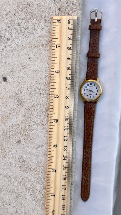 Citizen Forma Vintage Watch 1992 - 30 Micron Gold Plated