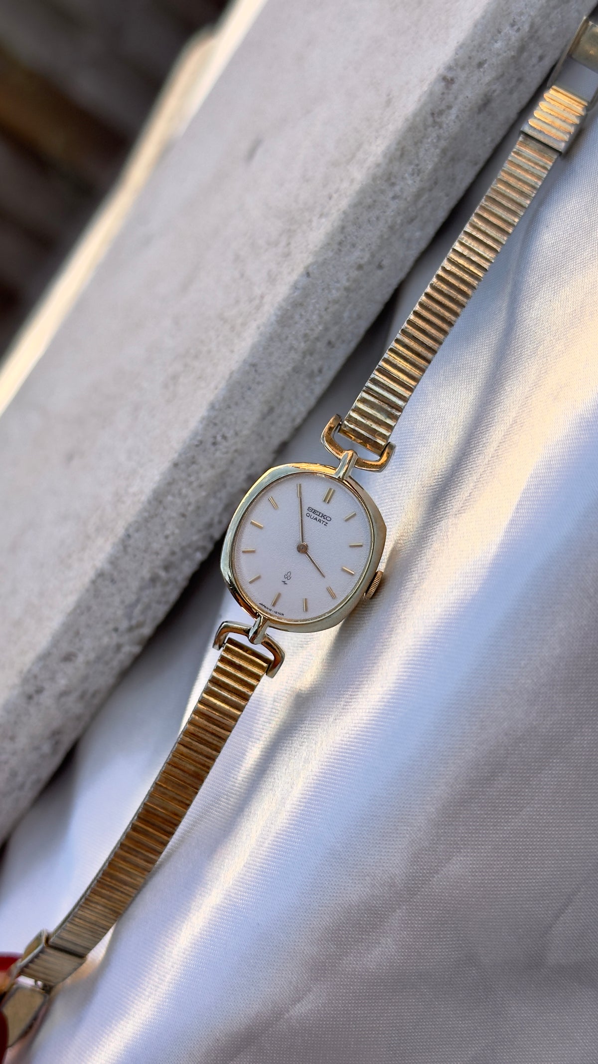 Rare Seiko Eclipse Vintage Watch 1988 - Gold Plated