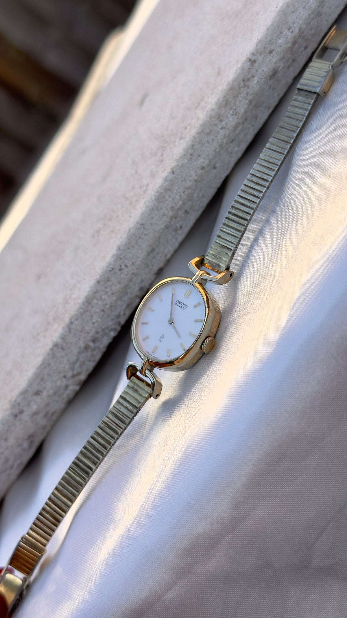 Rare Seiko Eclipse Vintage Watch 1988 - Gold Plated