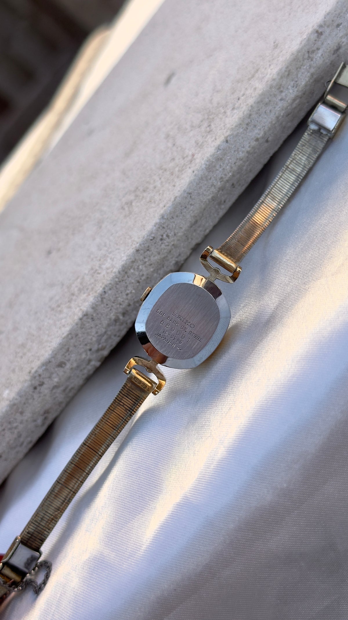 Rare Seiko Eclipse Vintage Watch 1988 - Gold Plated
