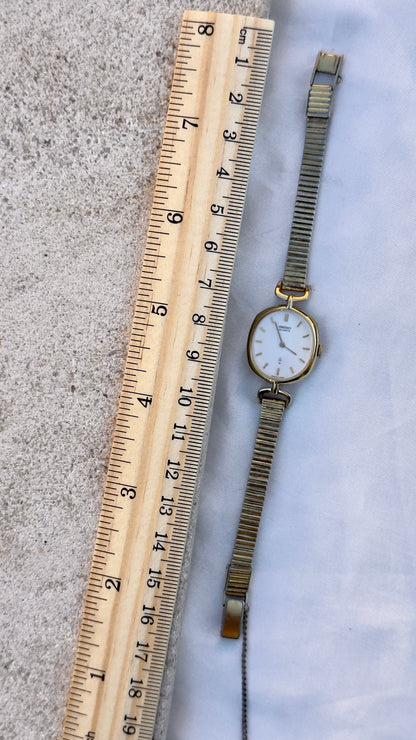 Rare Seiko Eclipse Vintage Watch 1988 - Gold Plated