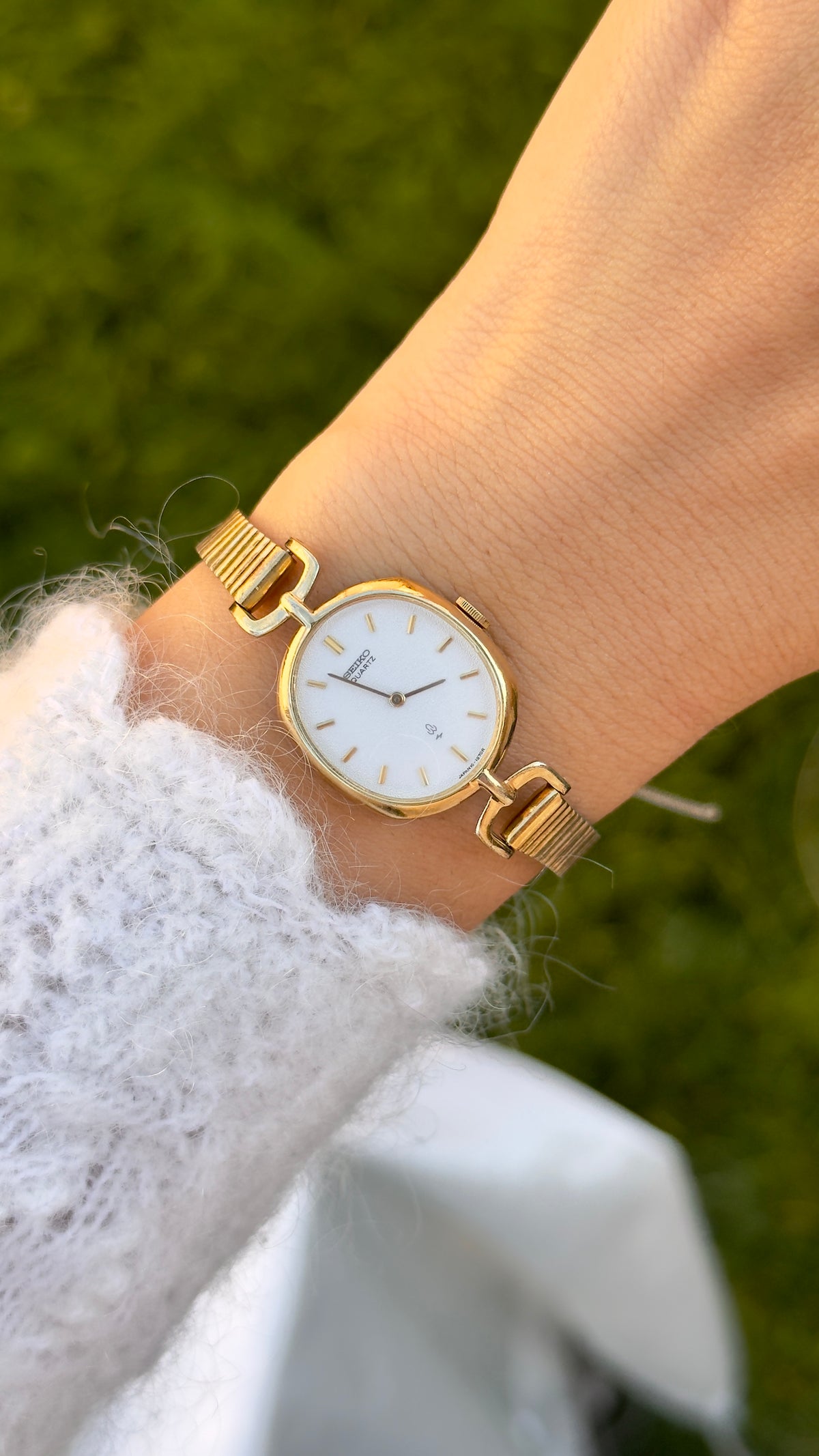 Rare Seiko Eclipse Vintage Watch 1988 - Gold Plated