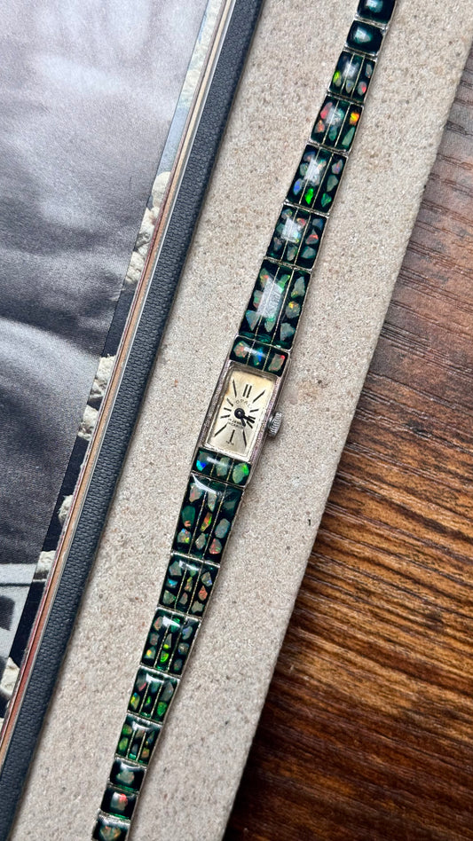 Opal Incabloc Manual Watch,  Swiss Movement 1970s
