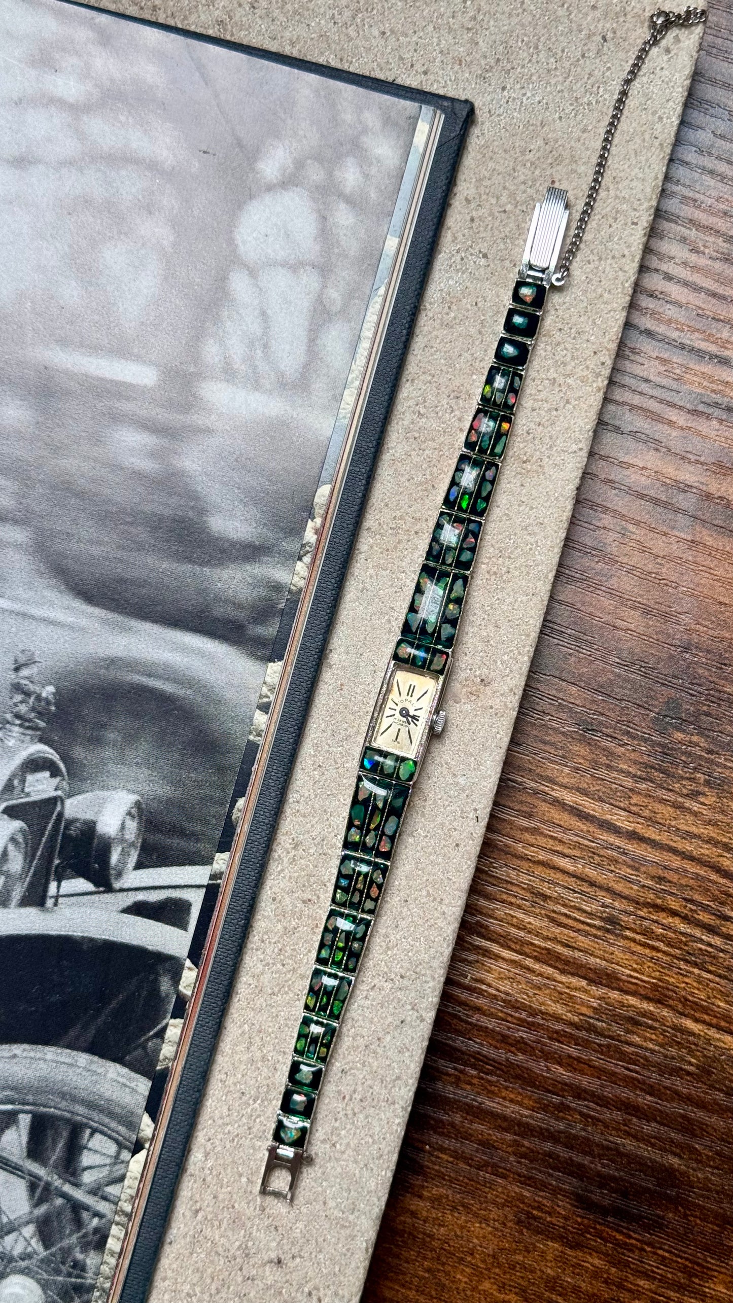 Opal Incabloc Manual Watch,  Swiss Movement 1970s