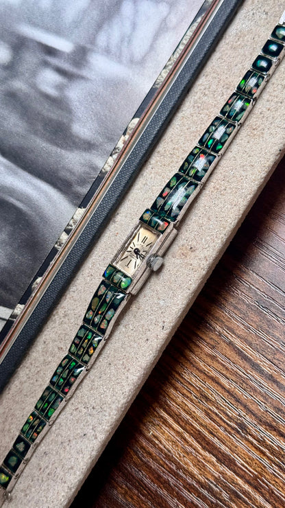 Opal Incabloc Manual Watch,  Swiss Movement 1970s