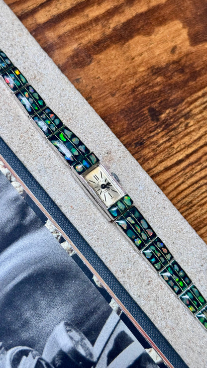 Opal Incabloc Manual Watch,  Swiss Movement 1970s