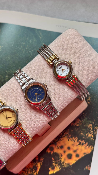 Dainty Duo-tone Watch Collection 1990s
