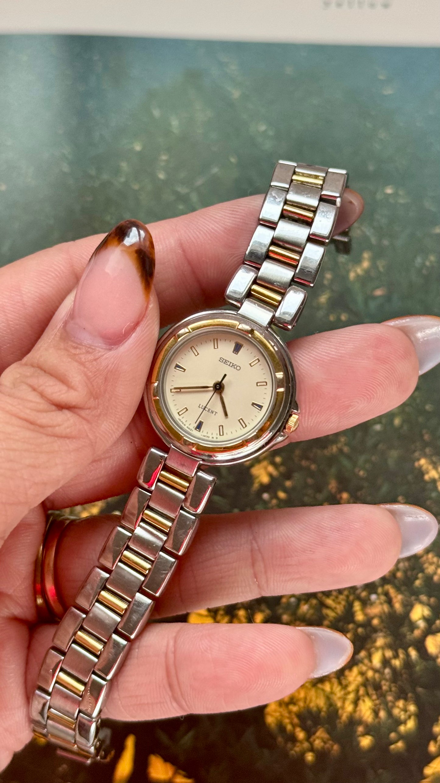 Dainty Duo-tone Watch Collection 1990s