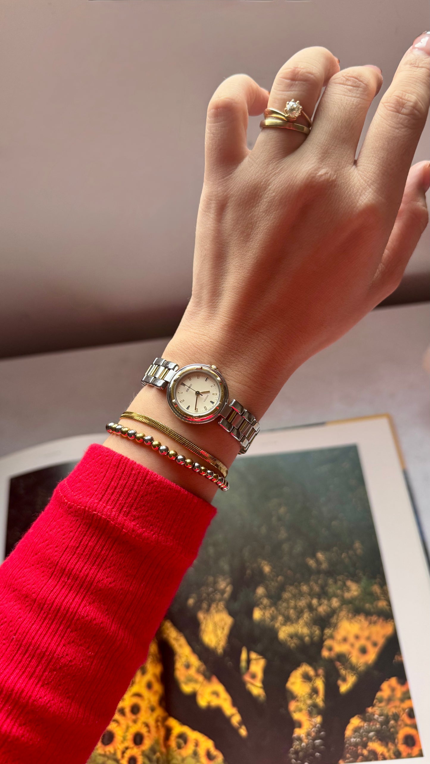 Dainty Duo-tone Watch Collection 1990s